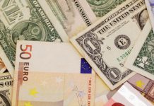 Tỷ giá ngoại tệ ngày 22/4: USD tăng, Euro giảm